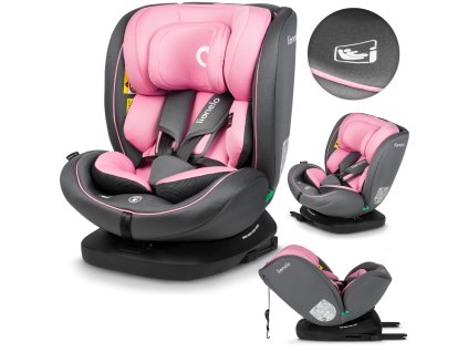 LIONELO Autosedačka Bastiaan i-Size (40-150 cm) Pink Baby (Varianta LIONELO Autosedačka Bastiaan i-Size (40-150 cm) Pink Baby)