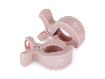 PETITE&MARS Štipec Peg na kočík (2 ks) Rose (Varianta PETITE&MARS Štipec Peg na kočík (2 ks) Rose)