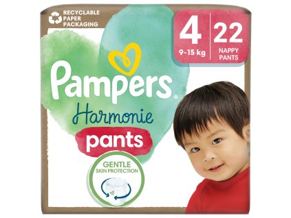 PAMPERS Nohavičky plienkové Harmonie Baby veľ. 4, 22 ks, 9kg-15kg (Varianta PAMPERS Nohavičky plienkové Harmonie Baby veľ. 4, 22 ks, 9kg-15kg)