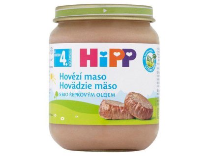HiPP BIO Hovädzie mäso 125 g (Varianta HiPP BIO Hovädzie mäso 125 g)