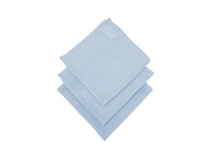 EKO Plienka mušelínová 3ks Blue 30x30 cm (Varianta EKO Plienka mušelínová 3ks Blue 30x30 cm)