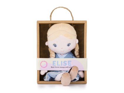 PETITE&MARS Bábika plyšová Elise 0+, 35 cm (Varianta PETITE&MARS Bábika plyšová Elise 0+, 35 cm)