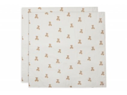 Plienky zavinovacie 2ks 115x115 cm Teddy Bear