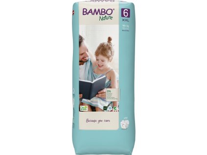 BAMBO Nature Plienky jednorazové 6 XXL (16 kg+) 40 ks