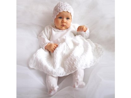 EKO Súprava ku krstu dievčenská veľ. 62 (Varianta EKO Súprava ku krstu dievčenská veľ. 62)