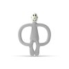 HRYZÁTKO A ZUBNÁ KEFKA MATCHSTICK MONKEY TEETHER COOL GREY