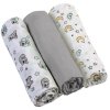 BABYONO Plienky mušelínové Super soft 3 ks šedá (Varianta BABYONO Plienky mušelínové Super soft 3 ks šedá)