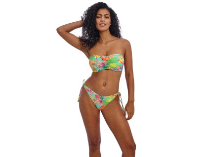 ISLA MARGARITA JADE UW BANDEAU BIKINI TOP AS206510 HIGH LEG BIKINI BRIEF AS206585 F3 TRADE WEB
