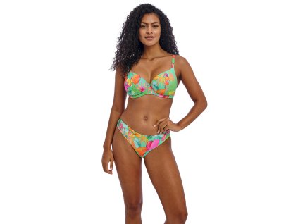 ISLA MARGARITA JADE UW PLUNGE BIKINI TOP AS206502 BIKINI BRIEF AS206570 F TRADE WEB