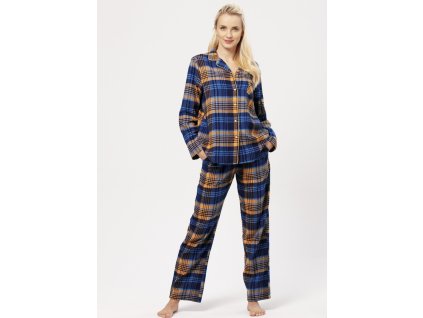 Key flanelové pyžamo LNS 481