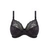 LUCIE BLACK UW PLUNGE BRA STRETCH EL4490 CUTOUT WEB AW23