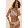 Simone Pérèle tanga Intrique 1E2710 bílá