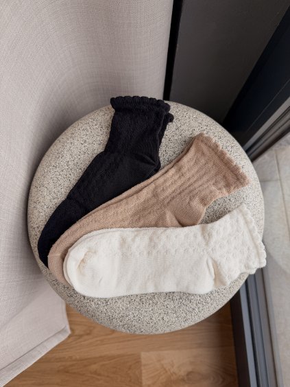 Háčkované ponožky