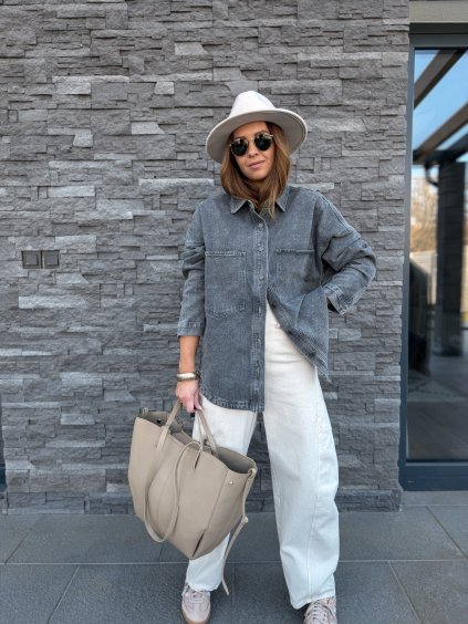 Džínová košile GREY