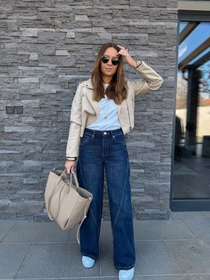 Široké džíny POCKETS