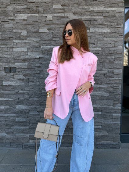 Blazer se stojáčkem PINK