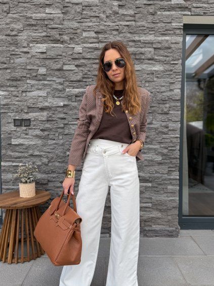 Široké džíny CrosWhite