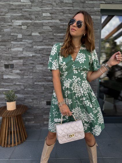 Viskózové šaty Gren