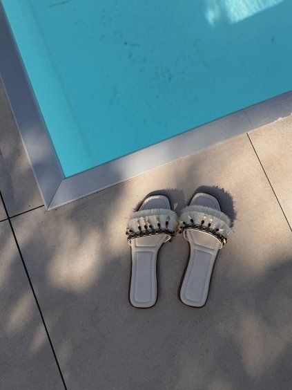 Pantofle BOHO Cream