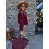 Bundička Fall BURGUNDY