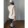 Delší blazer Beige