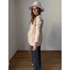 Delší blazer Beige