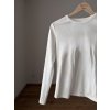 Triko s dlouhým rukávem WHITE