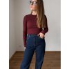 Triko s dlouhým rukávem BORDO