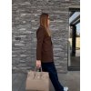 Delší blazer BROWN