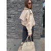 Semišová bunda BEIGE