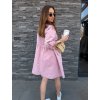 Džínové šaty Casia PINK