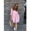 Džínové šaty Casia PINK