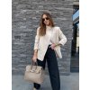 Blazer se stojáčkem CHOCO/BEIGE