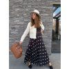 Sukně s puntíky BLACK