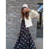 Sukně s puntíky BLACK