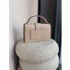 Kožená kabelka Jacque BEIGE