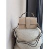 Kožená kabelka Jacque BEIGE