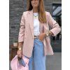 Delší blazer PINK