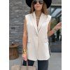 Vesta s rozparky BEIGE
