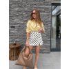 SKORT s puntíky CREAM