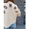 Mikina MOMMY Beige