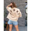 Mikina MOMMY Beige