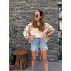 Mikina MOMMY Beige