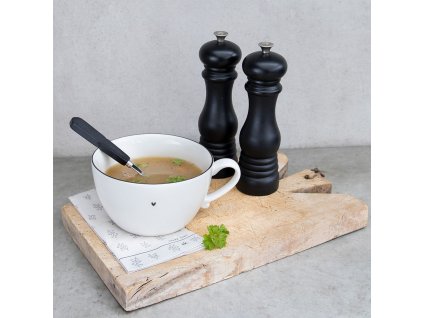 Bastion Collections Hrnek / Miska polévková hearts 13x8cm