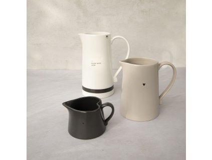 Bastion Collections Džbánek malý černý mat 15X7cm BL