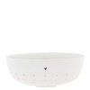 misa na ovoce white with heart in black