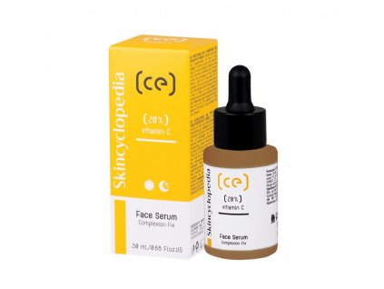 SKINCYCLOPEDIA 3770006 vit c box and bottle darker color