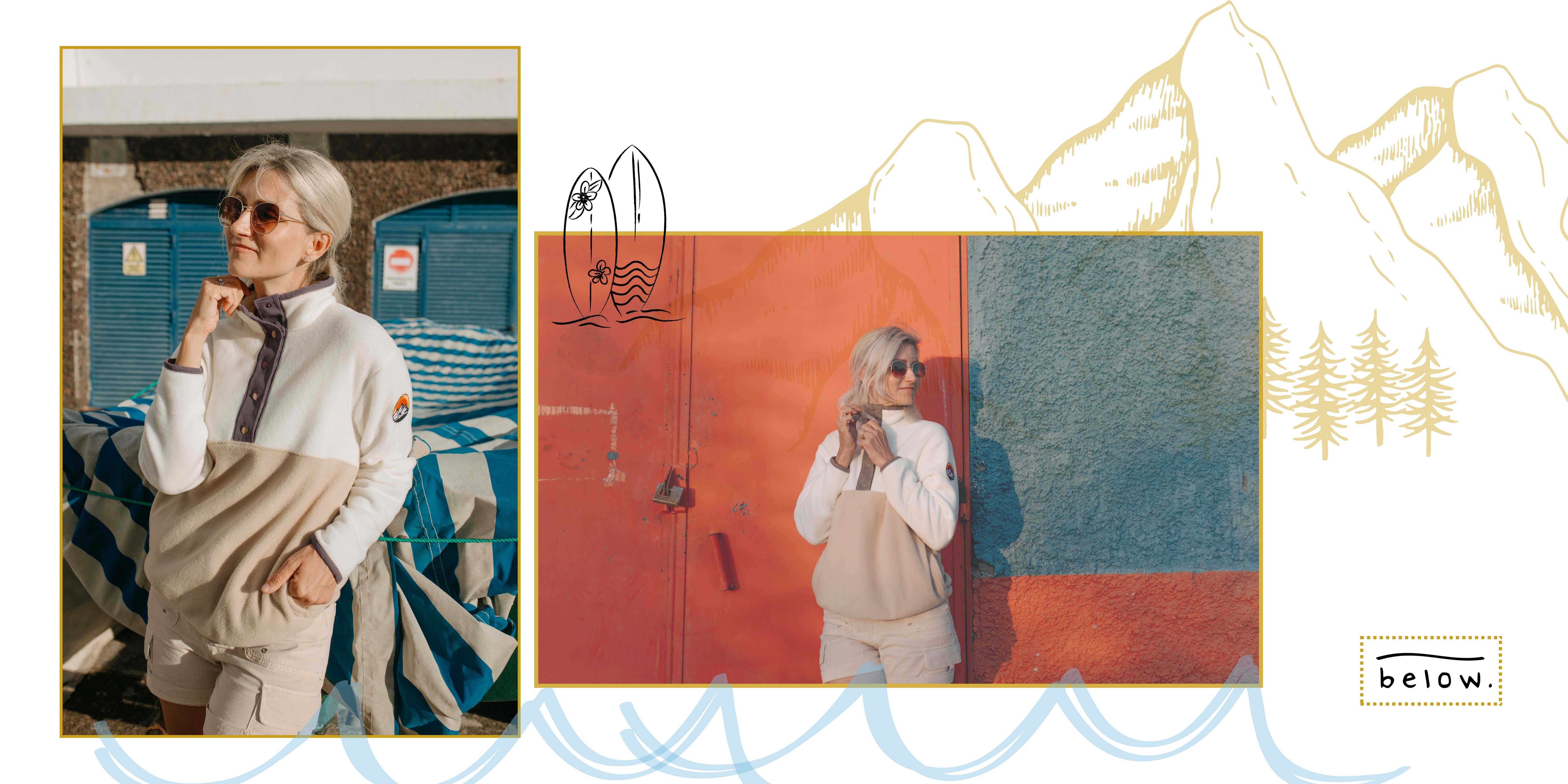 Mikina Tamaya fleece lila