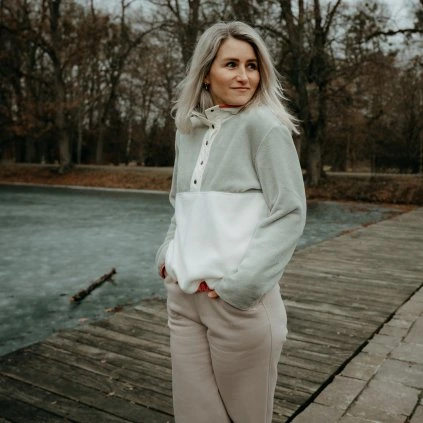 Fleece mikina Tamaya Colors Pastel