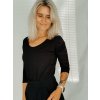 Tričko Claresa black 3/4